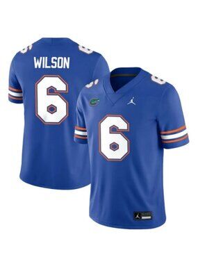 Dallas Wilson Royal Stitched Vapor Jersey